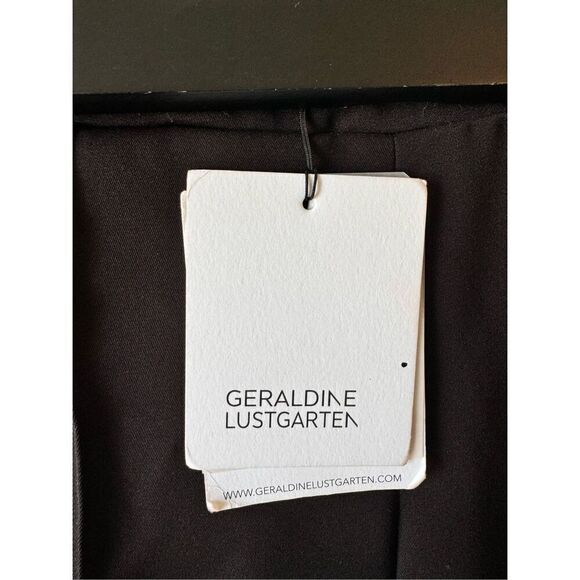 NWT Geraldine Lustgarten Black Dress Pant Joggers Size 2 - Picture 2 of 11